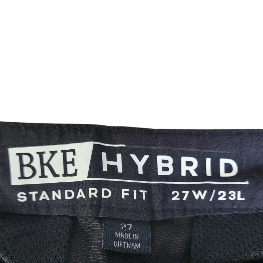 BKE Hybrid Shorts Mens Sz 27 Charcoal Gray Standard Fit Stretch‎ E660